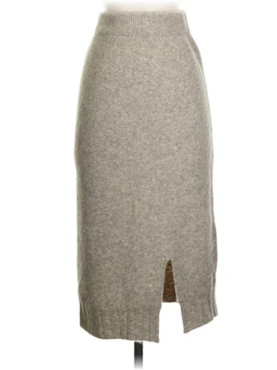 Pre-owned Sndys Casual Skirt In Gray
