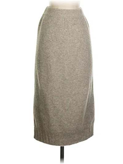 Pre-owned Sndys Casual Skirt In Gray