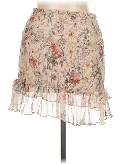 Pre-owned Sndys Casual Skirt In White