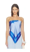 Sndys Cattleya Wrap In Blue