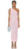 SNDYS CLAIRE ONE SHOULDER MAXI DRESS