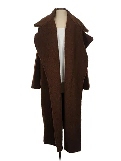 Pre-owned Sndys Coat In Brown