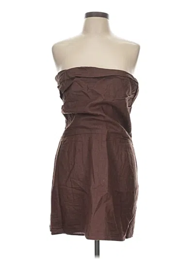 Pre-owned Sndys Cocktail Dress In Brown