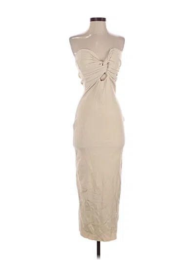 Pre-owned Sndys Cocktail Dress In Tan