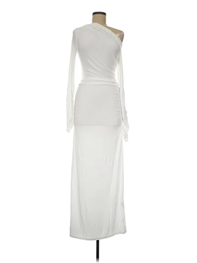 Pre-owned Sndys Cocktail Dress In White