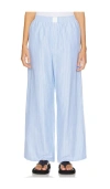 Sndys Darian Pants In 蓝色 & 白色