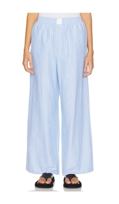 Sndys Darian Pants In 蓝色 & 白色
