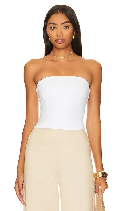 Sndys Easy Strapless Top In White