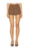 Sndys Emilie Shorts In Brown