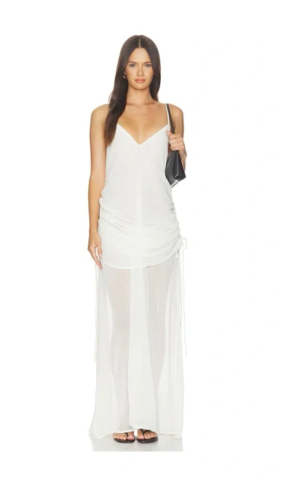 Sndys Evelia Maxi Dress In White