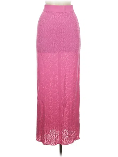 Pre-owned Sndys Formal Skirt In Pink