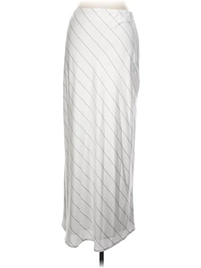 Pre-owned Sndys Formal Skirt In Silver