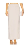 Sndys Gabby Maxi Skirt In Mist