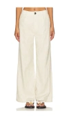 Sndys Hale Linen Pants In Cream