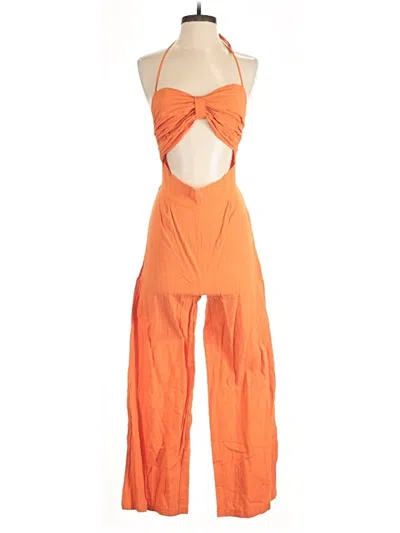 Pre-owned Sndys Jumpsuit In Orange