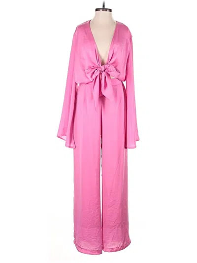 Pre-owned Sndys Jumpsuit In Pink