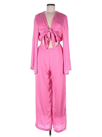 Pre-owned Sndys Jumpsuit In Pink