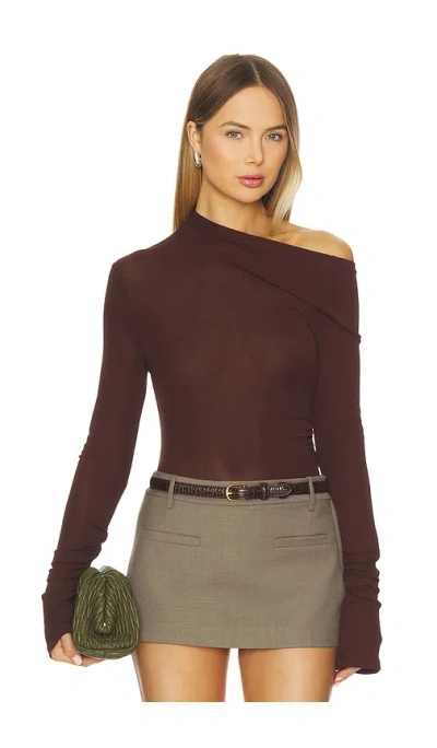 Sndys Katya 바디수트 In Brown