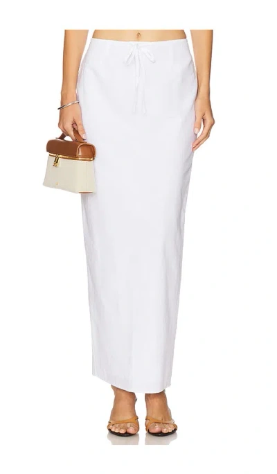 Sndys Kelley Maxi Skirt In White