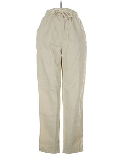 Pre-owned Sndys Khaki Pant In Brown
