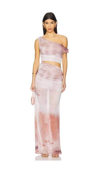 Sndys Kilee Maxi Dress In Purple