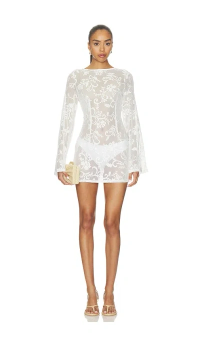 Sndys Lailani Lace Mini Dress In Pattern