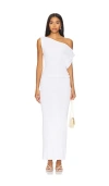 Sndys Leena Maxi Dress In 白色
