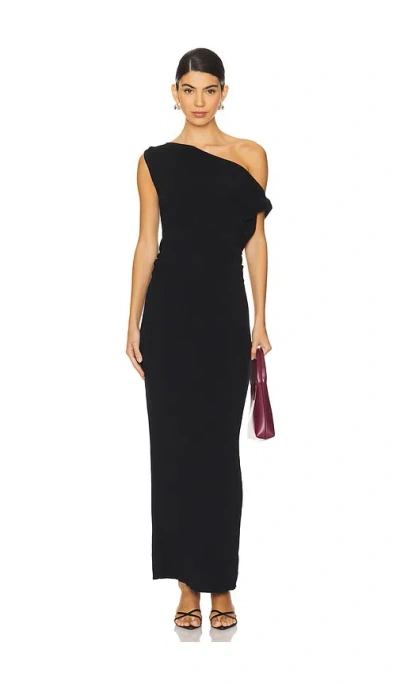 Sndys Leena Maxi Dress In Black