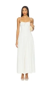 Sndys Lelessa Maxi Dress In White