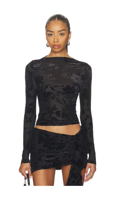 Sndys Lenora Top In Black