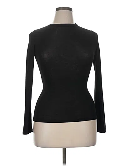 Pre-owned Sndys Long Sleeve Turtleneck In Black