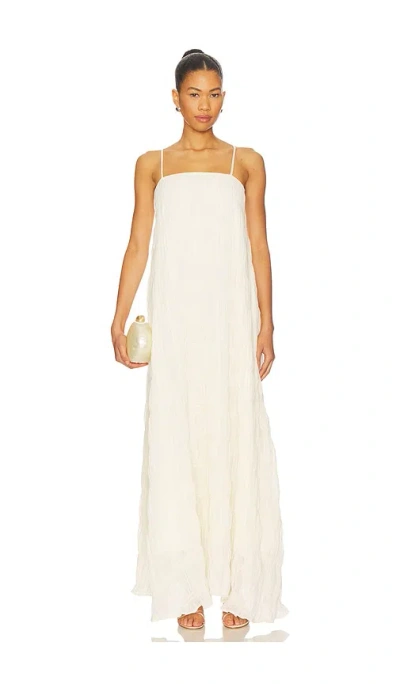 Sndys Louisiana Maxi Dress In Neutral
