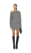 Sndys Lowe Mini Dress In Gray