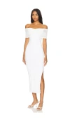 Sndys Madrid Maxi Dress In White