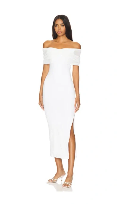 Sndys Madrid Maxi Dress In White