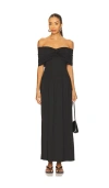 Sndys Madrid Maxi Dress In Black