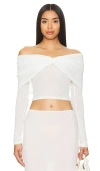 SNDYS MADRID OFF SHOULDER TOP