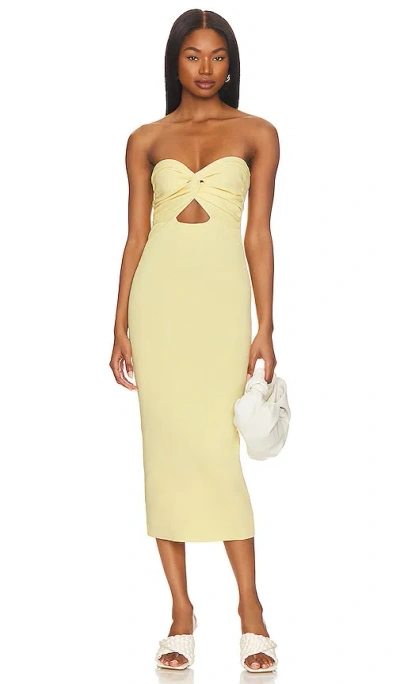 Sndys Maia Dress In Lemon