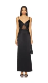 Sndys Maxikleid Halliwel In Black