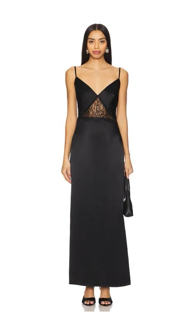 Sndys Maxikleid Halliwel In Black