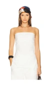 Sndys Mimi Longline Top In White