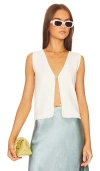 Sndys Mountain Knit Top In White