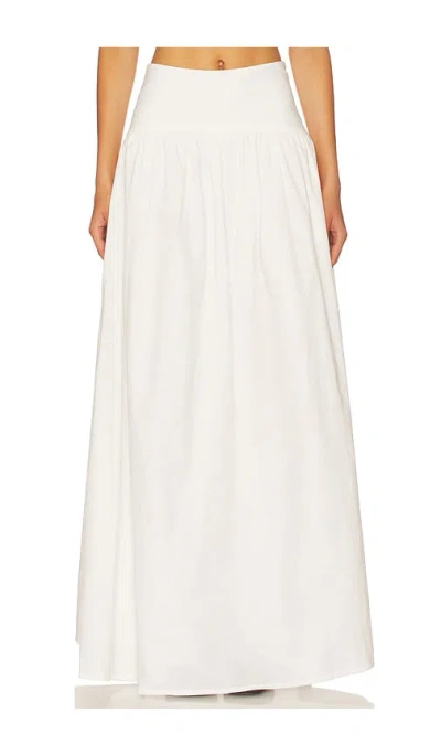 Sndys Nesa Maxi Skirt In White