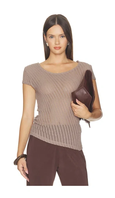 Sndys Norah  トップ In Brown