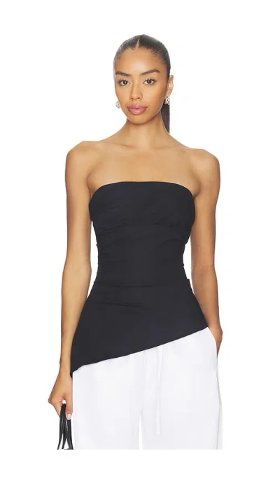 Sndys Nyomi Asymmetrical Top In Black