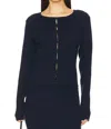 Sndys Odetta Top In Navy In Blue