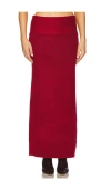 Sndys Quinn Maxi Skirt In 레드
