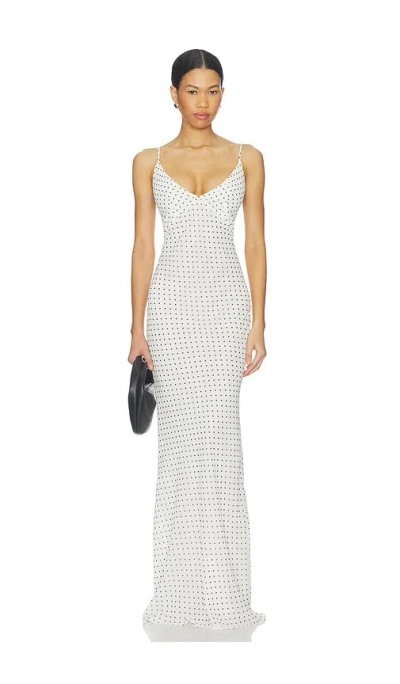 Sndys Reyen Slip Dress In White