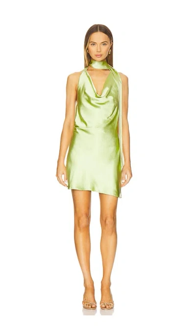 Sndys Rosanna Mini Dress In Green
