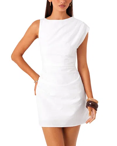 Sndys Saskia Mini Dress In White
